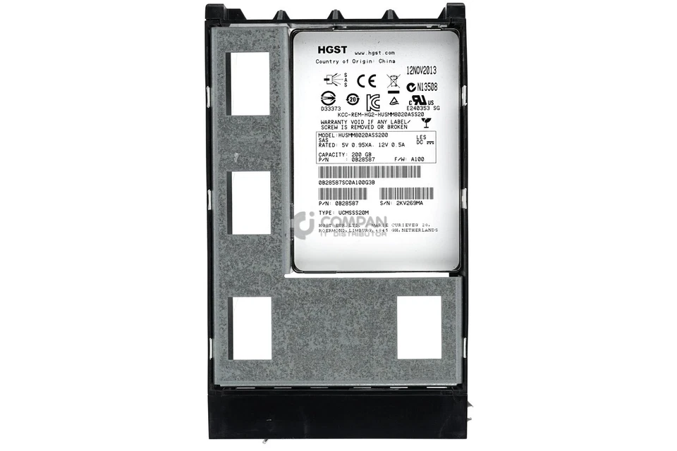 HUSMM8020ASS200 HITACHI HDD 200GB 7.2K SAS 12G 3.5" LFF FOR ISILON X200 - Image 3 of 4