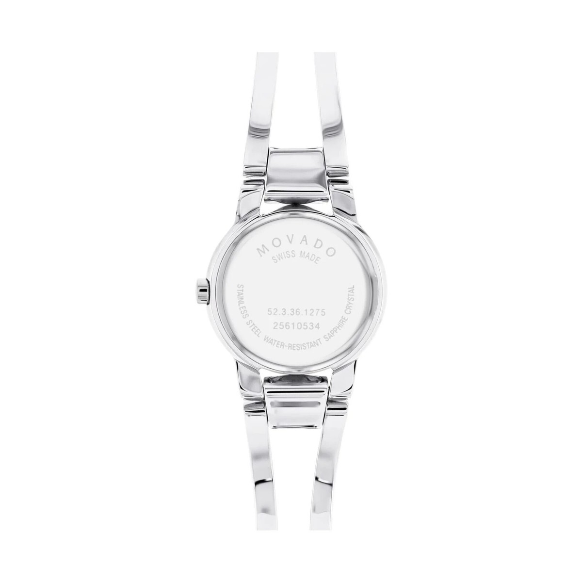 Movado Impresa Women\'s Watch Movado Black Stainless Steel Impresa 0607720 Women main image 4