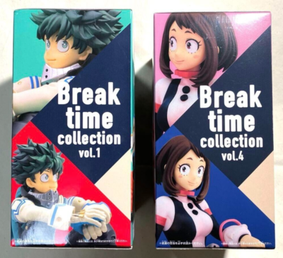 My Hero Academia Izuku Midoriya Ochako Uraraka Figure set Break