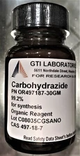 Carbohydrazide, 99.2%, for synthesis, Organic Reagent 