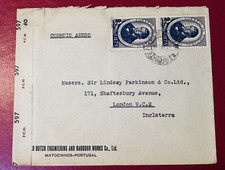 PORTUGAL CENSORED COVER 1949 TO LONDON ENGLAND