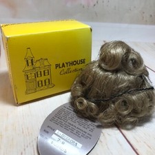 Vintage Doll Wig by Playhouse Lady Debroah Blond 7-8   80 