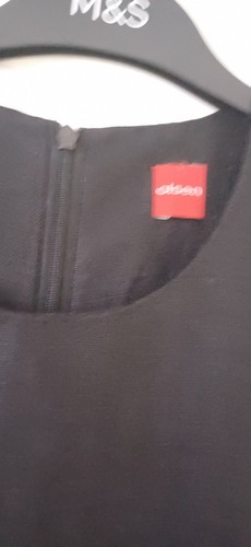  Black Linen Dress Size 10 - Picture 5 of 5