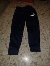 Russell Youth Size L 10-12 Track Pants Navy Blue