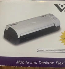 Visioneer Strobe 500 Mobile Duplex Color Scanner Docking Station MAC Or Windows