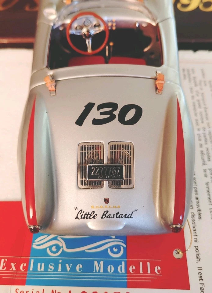 CMC M-004 Porsche 550 Spyder 1954 " James Dean Little Bastard" Maßstab 1:24 - Bild 4 von 4