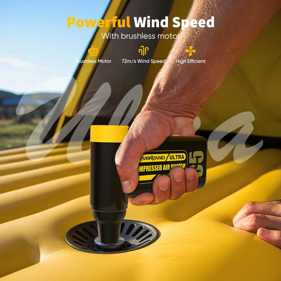 NEVERLAND Elektrische Staubgebläse Compressed Air Duster PC Reinigungsset 150W - Bild 3 von 4
