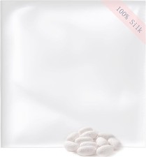 Silk Pocket Squares for Men 22 Momme 100 Silk Handkerchief for Men 11"x11"- Sui