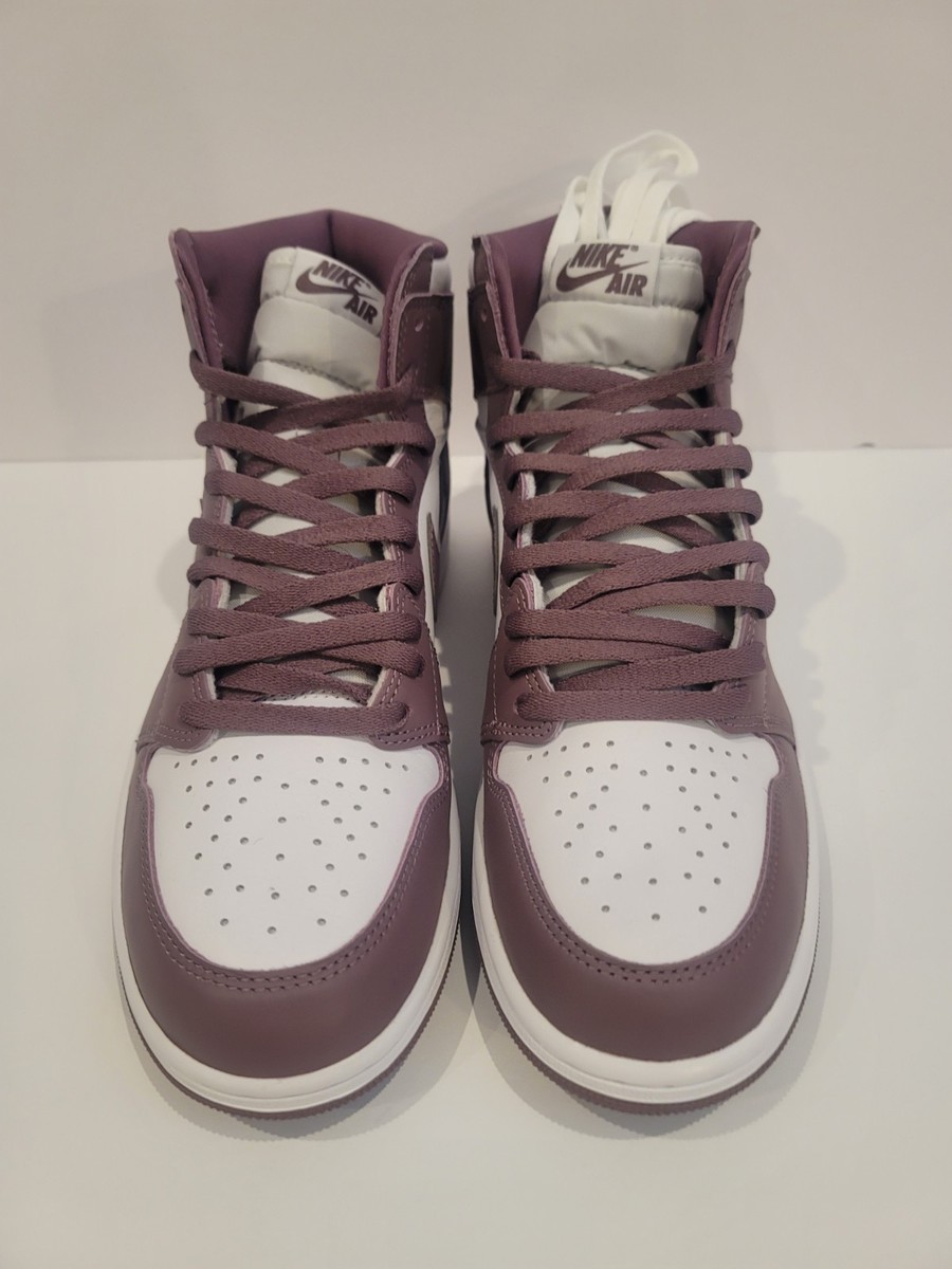 Nike Air Jordan 1 Retro High Og White-Sky J Mauve-White Sz 