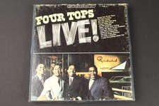 Four Tops Live 7 Inch Reel to Reel Tape 3 3/4 IPS