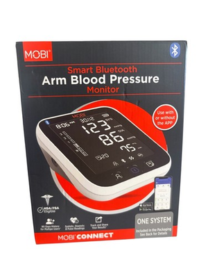 #ad #ad MOBI Smart Bluetooth Arm Blood Pressure Monitor Systolic Diastolic amp; Pulse $29.99