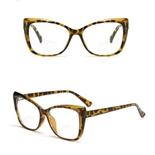 Women Bifocal Reading Glasses Cat Eye Sexy Reading Glasses Readers +1.0~+3.5