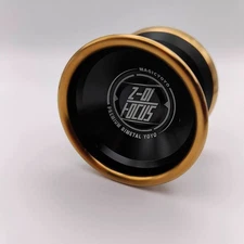 Magic Yo-Yo  Z01 Focus Unresponsive Bi Metal Black with Gold Rim