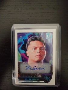 2025 Panini Donruss DILLON GABRIEL Gridiron Kings Auto /49 RGK-DGL Rookie RC QB1