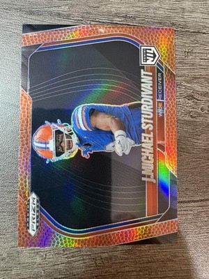 2025 Panini Prizm Black #184 J. Michael Sturdivant Prizms Football #/225