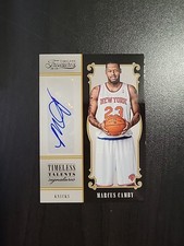 2012-13 Timeless Treasures Timeless Talents Signatures Marcus Camby /199 (AU)