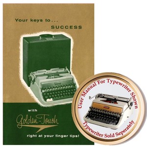 Underwood Golden Touch Typewriter | eBay