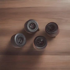 1/64 Scale Drag Racing Wheels For Hotwheels Diecast Custom Autoworld Greenlight