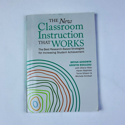 ASCD The New Classroom Instruction That Works 3rd Edition Paperback 2023