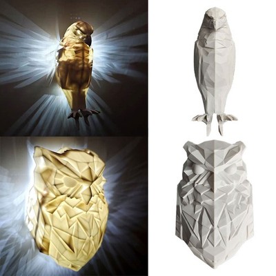 Bird Wall Lamp Owl Eagle Shape Projector Creative Atmosphere Sconce Light OY