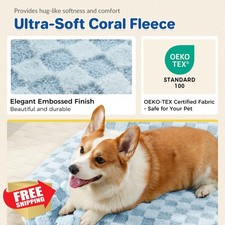 ABCPET Cat Couch Bed Blue 26 inch Puppy Kitten Sofa