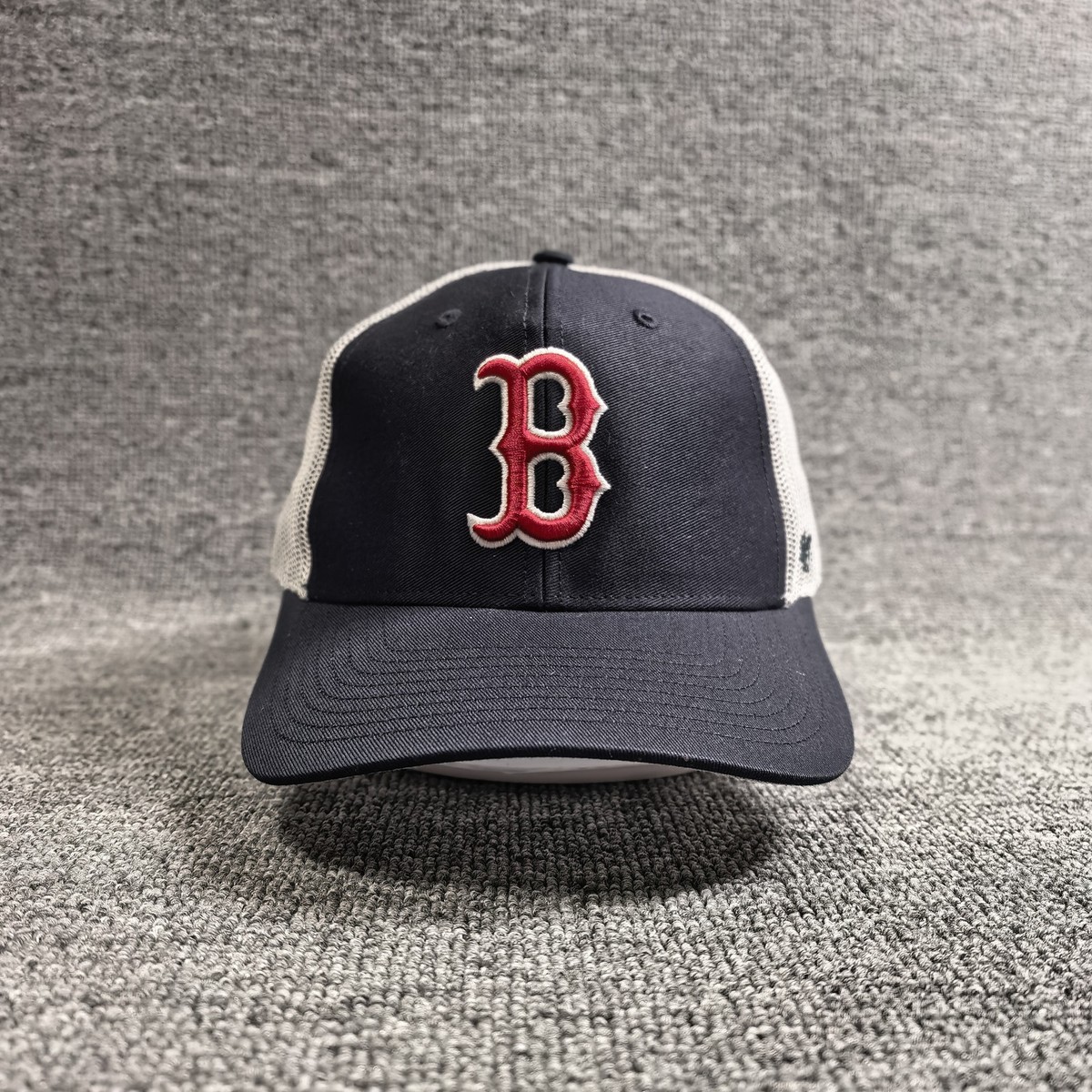 47 Brand Boston Red Sox Trucker Snapback Navy White One Size Hat