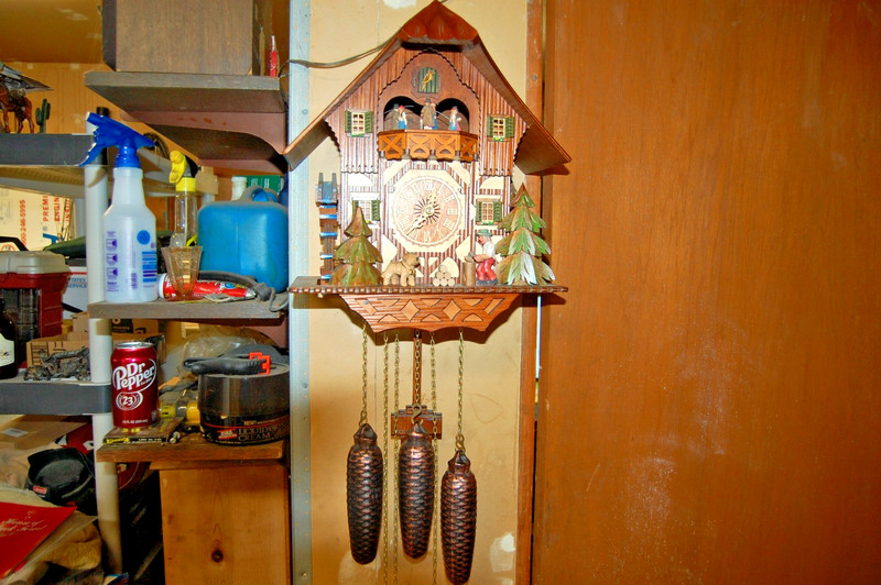 Signed Black Forest musical Cuckoo Clock Adolf Herr with manual