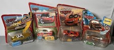 Disney  Pixar The World If Cars Collection Lot Of 4 Race O Rama Mattel NEW