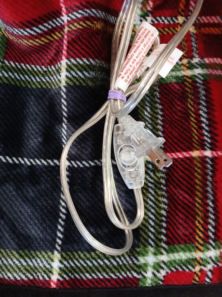 RARO celeiro de cerâmica corda nó mesa cabeceira GRANDE base de abajur náutico. SEM SOMBRA - Imagem 4 de 4