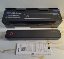 Imprimante Thermique Portable A4 ORICO C80Y1 noir Neuve  USB-C 5V