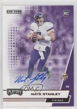2020 Panini Playoff Rookies Red Zone Auto Nate Stanley #262 Auto 1c0k