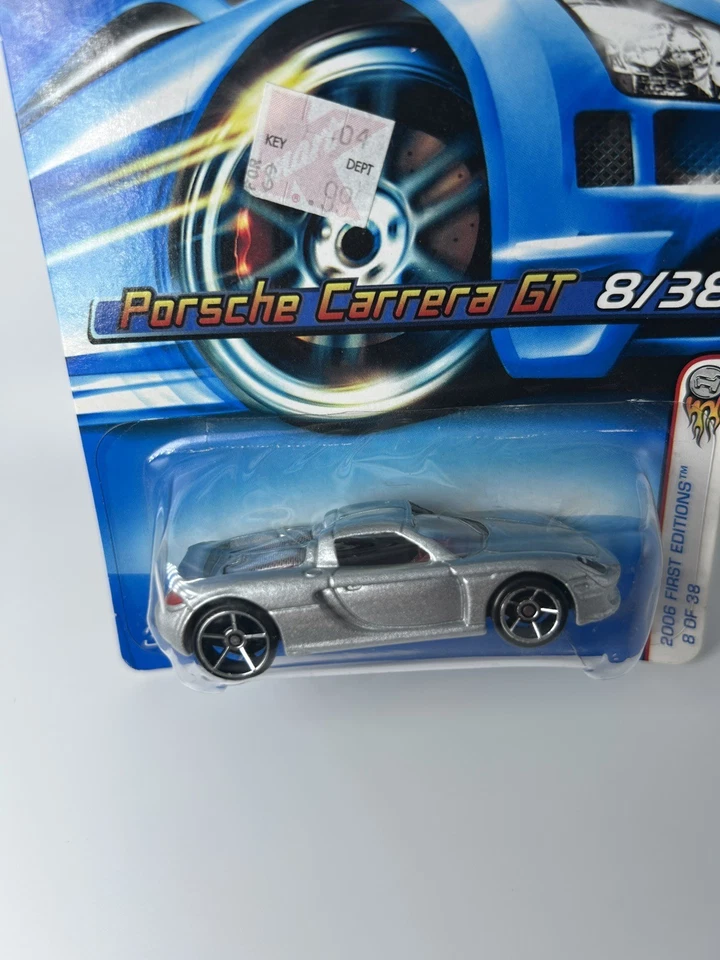 Porsche Carrera GT plateado primeras ediciones Hot Wheels 2006 con OH5Sp nuevo 8/38 Foto 2 de 4