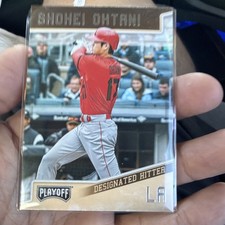 Shohei Ohtani Panini Playoff #12 Baseball Card Used 2023