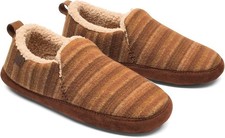 Cobian Borrego Moccasin  - Tan Warm and Fuzzy Slipper