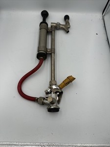 VINTAGE MICRO MATIC HEAVY DUTY BEER KEG TAP WITH PUMP AND SPOUT