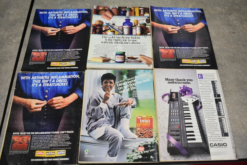 1989 The Saturday Evening Post Magazine Lot 6 Issues, Steve Martin, Arnold, Doll Foto 2 de 2