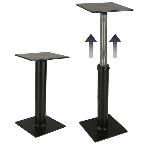 2 PCS Adjustable Floor Jack House Floor Jacks Post Pole for Leveling 7.5" - 1...