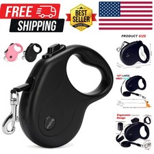 16Ft Retractable Dog Leash,Light Weight Leash for Small to Medium Dogs/Cats U...