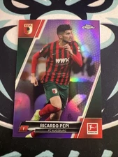 2021-22 Topps Chrome Bundesliga Ricardo Pepi Purple Refractor /299 #63