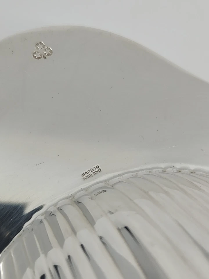 Juego de platos antiguos Barker Brothers 8" plateados 1910-1925 Birmingham  Foto 4 de 4