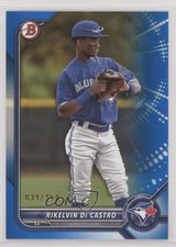 2022 Bowman Prospects Blue Border 39/150 Rikelvin De Castro #BP-25 pe8