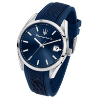 Maserati Herren Armband Attrazione Analog Silikon Blau UMAR8851151005