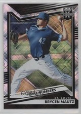 2022 Panini Elite Extra Edition Prime Numbers A 35/190 Brycen Mautz #59 10a4