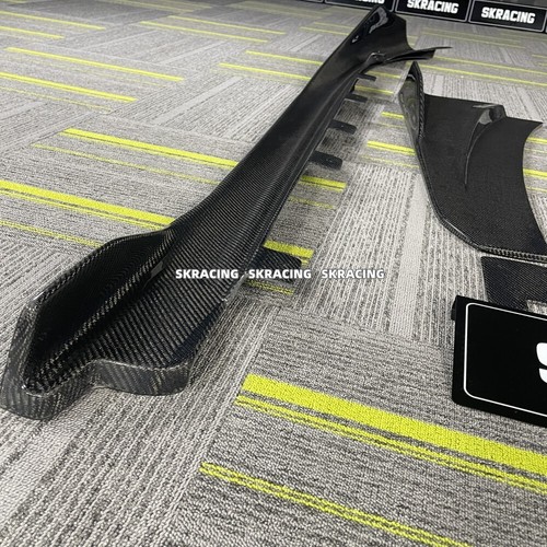 For BMW i8 2014-2019 Real Carbon Fiber Side Skirts Extension Cover Trim Bodykit - Bild 12 von 16