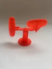 Marx Space Recovery Unit Dual Antenna Operation Moon Base Play Set Plastic Red