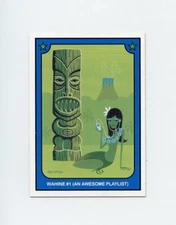 #TN08871 SHAG WAHINE #1 (AN AWESOME PLAYLIST) #86 2010 Art Hustle Card