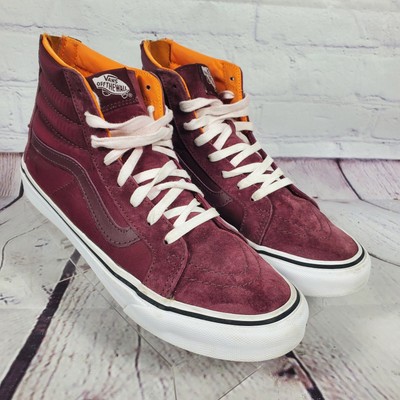 Vans Herren Größe Burgunderrot Scotchgard Protector 3M Wildleder