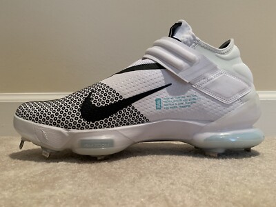 Nike Force Zoom Trout 7 Baseball Cleats White Black DC9904-103 Men Size 10.5 NEW s-l400.jpg main image 2