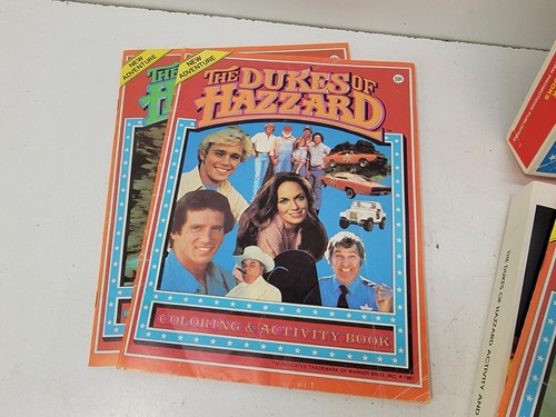 VINTAGE SELTEN DIE HERZÖGE VON HAZZARD MAL- & AKTIVITÄTSBÜCHER SET 1982 - Bild 13 von 16