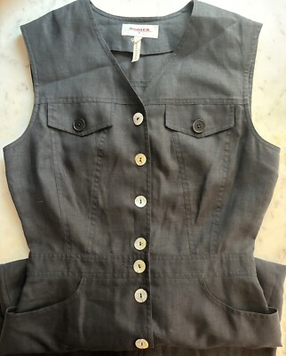 Vintage Rodier Linen blend Dress